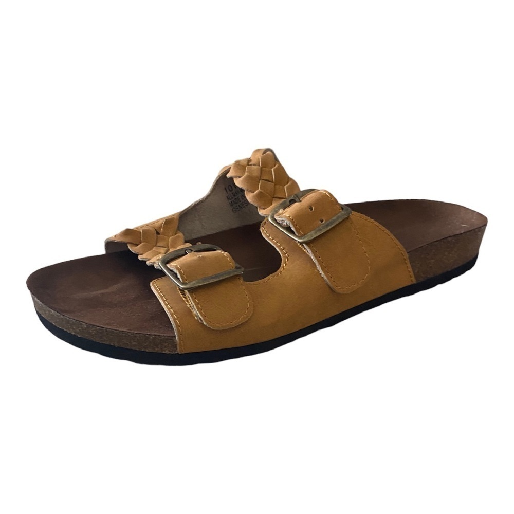 Cliffs White Mountain Genesis Womens Braided Buckle Straps‎ Sandals ❤️ 10